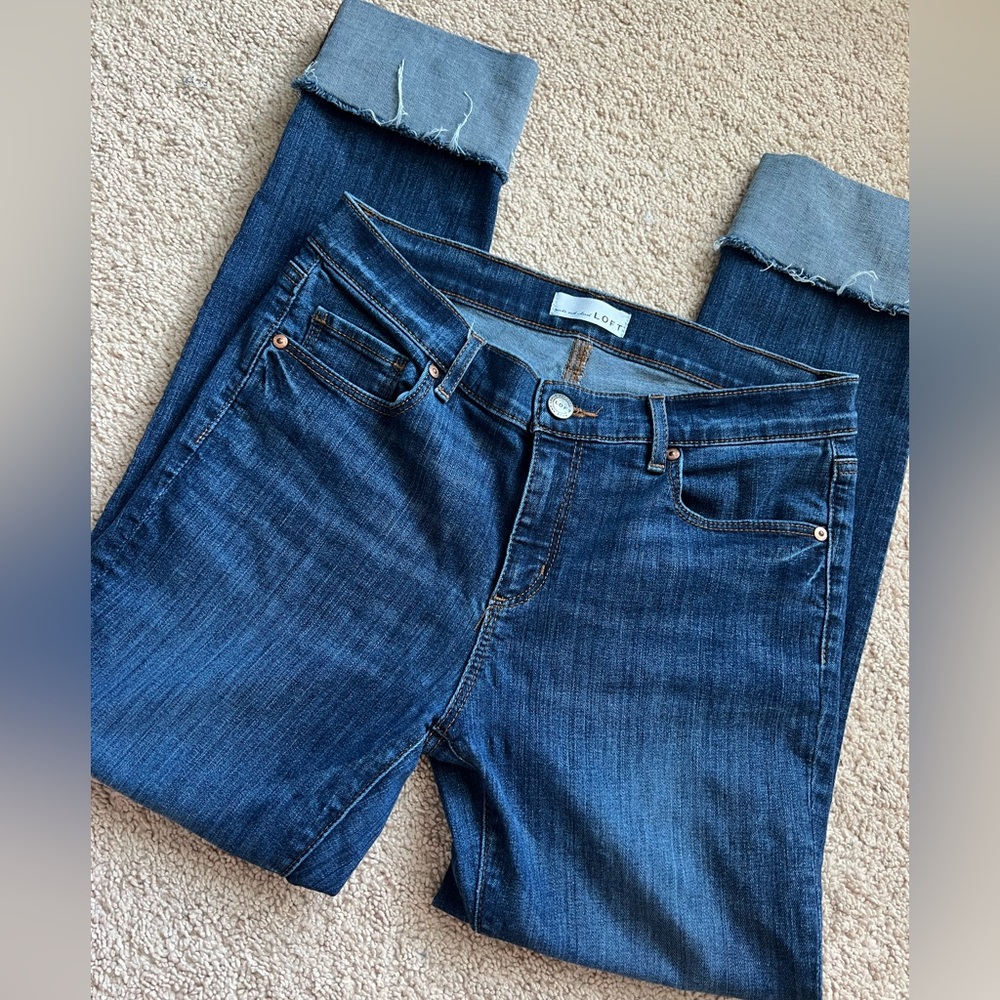 LOFT Modern Straight Denim